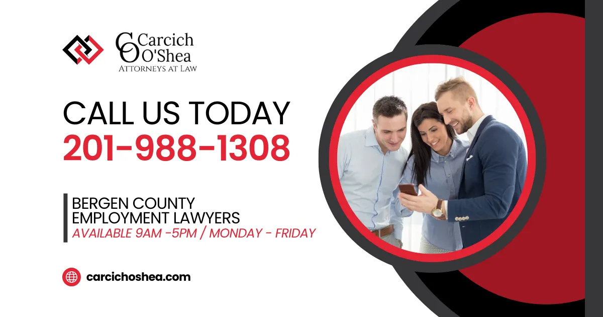 Bergen County employment lawyers 